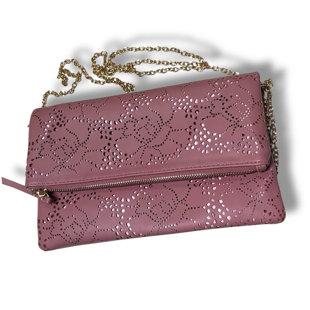 Urban Expression Locket Clutch‎ Antique Rose Shoulder Hand Bag